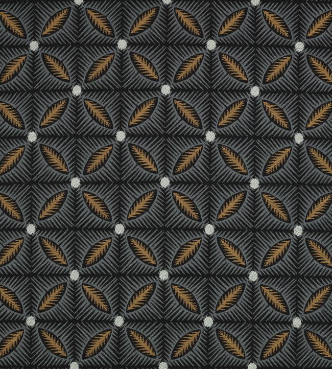 Effie Fabric by Romo Midnight
