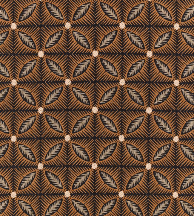 Effie Fabric by Romo Sienna
