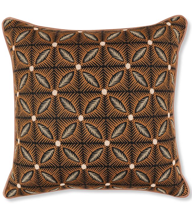 Effie Cushion 50 x 50cm by Romo Sienna