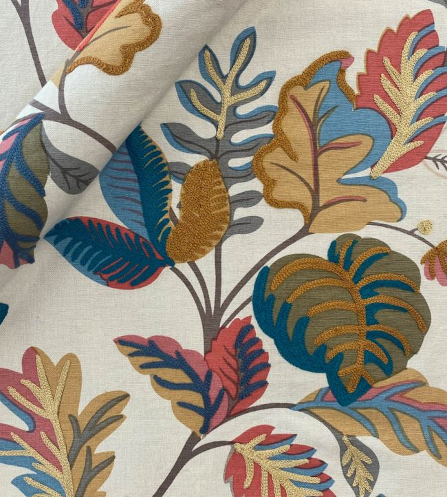 Eglantine Fabric by Ian Sanderson Indian Summer