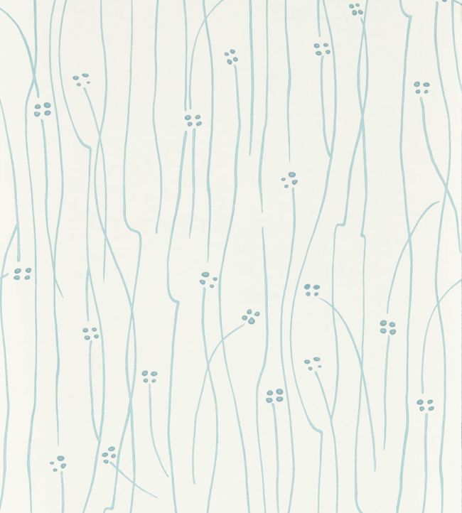 Eizou Wallpaper by Harlequin Sky/Indigo/Chalk