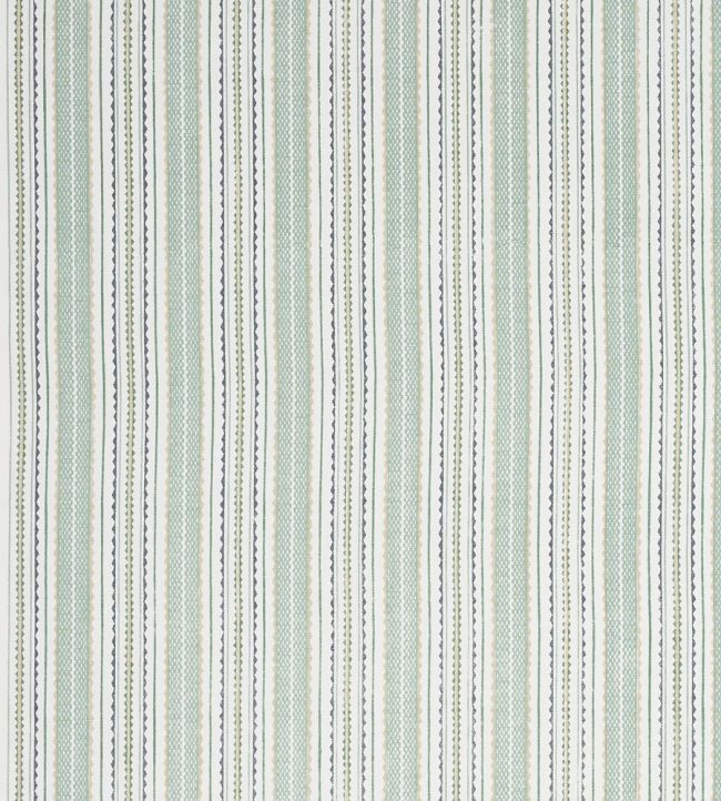 Elan Stripe Fabric by Jane Churchill Aqua