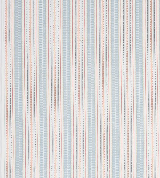 Elan Stripe Fabric by Jane Churchill Blue