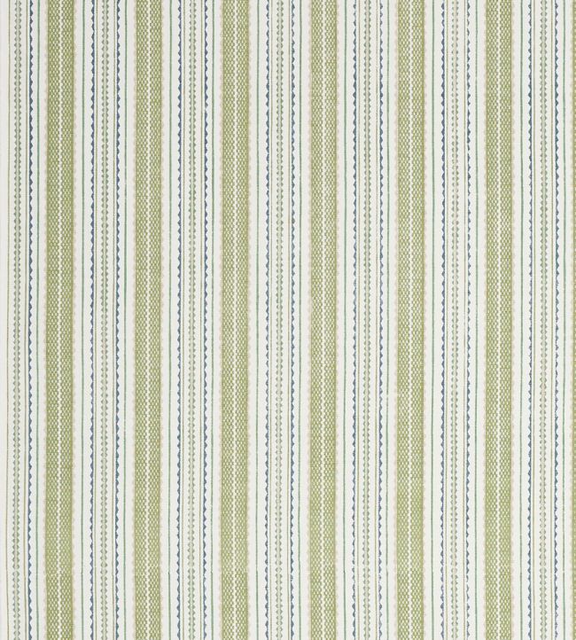 Elan Stripe Fabric by Jane Churchill Green