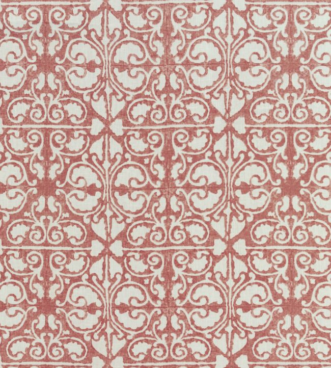 Elbury Fabric by Baker Lifestyle Red