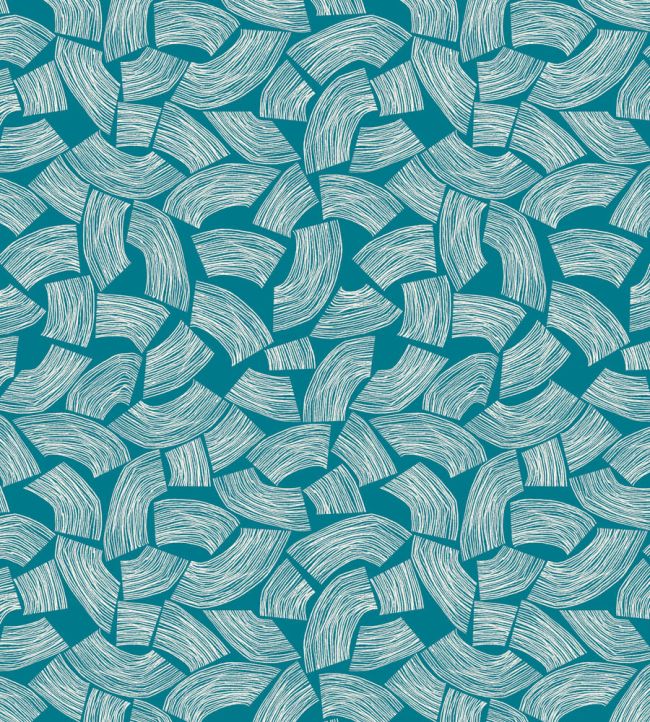 Elements Wallpaper by Ohpopsi Teal