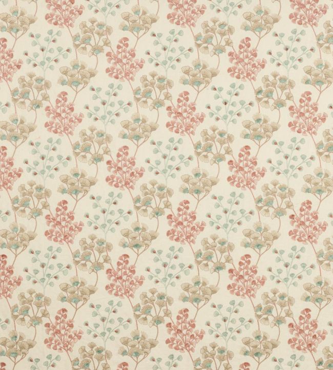 Elianna Fabric by Jane Churchill Pink/Aqua