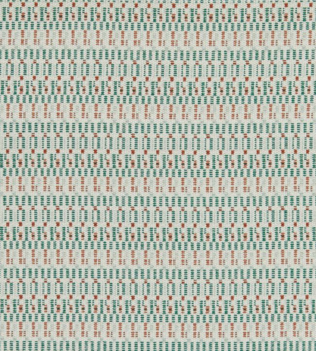 Elidi Fabric by Harlequin Mallard/Rust/Cloud