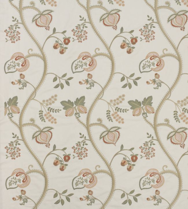 Elizabeth Fabric by James Hare Terracotta