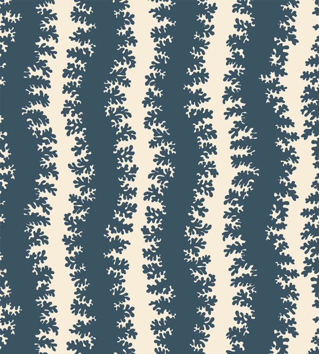 Elkhorn Stripe Wallpaper by Josephine Munsey Beakster Blue/Salt Ridge