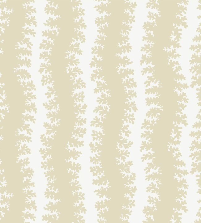 Elkhorn Stripe Wallpaper by Josephine Munsey Maitland Green/Ceiling White