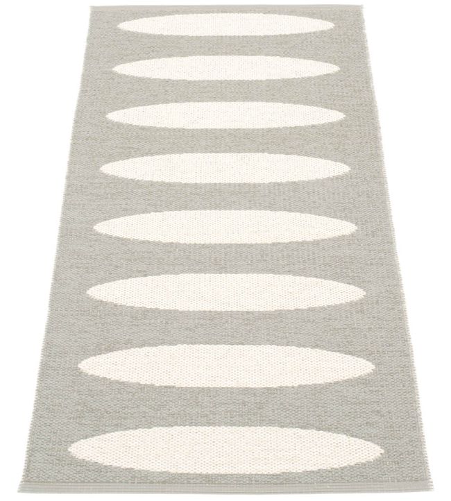 Pappelina Ella Runner rug Warm Grey/Vanilla EL9722 Warm Grey/Vanilla