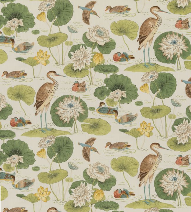 Ellingham Fabric by Baker Lifestyle Green