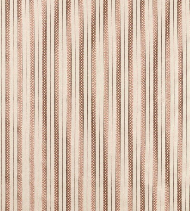 Elm Stripe Fabric by Morris & Co Apricot/Linen
