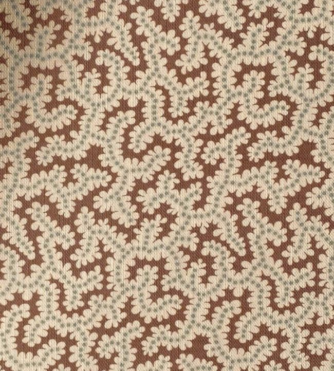 Elney Fabric by Ian Sanderson Chocolate