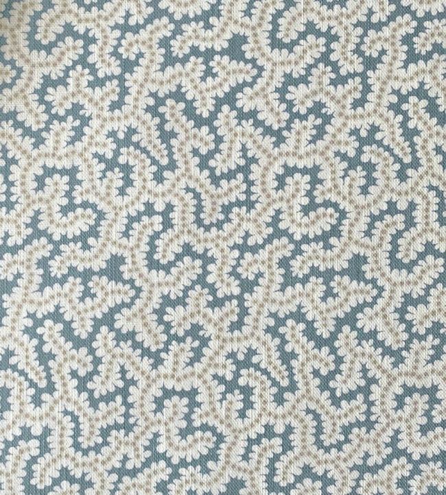 Elney Fabric by Ian Sanderson Sandstone Blue