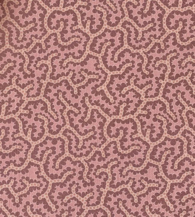 Elney Fabric by Ian Sanderson Sepia Pink