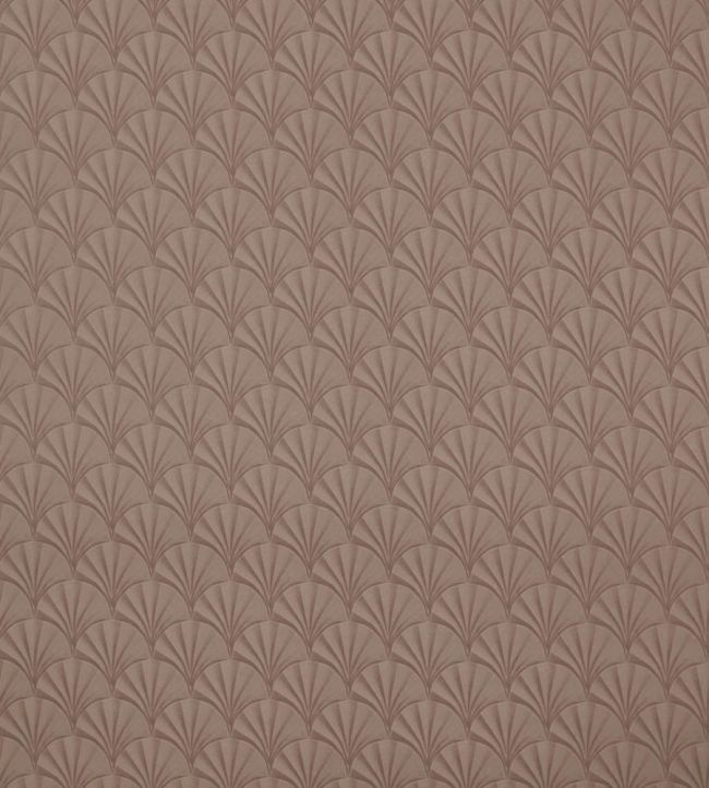 Elodie Wallpaper by 1838 Wallcoverings Coral