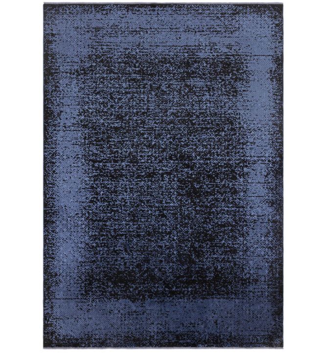 Asiatic Elodie rug Indigo/Black ELOD120170INDI Indigo/Black