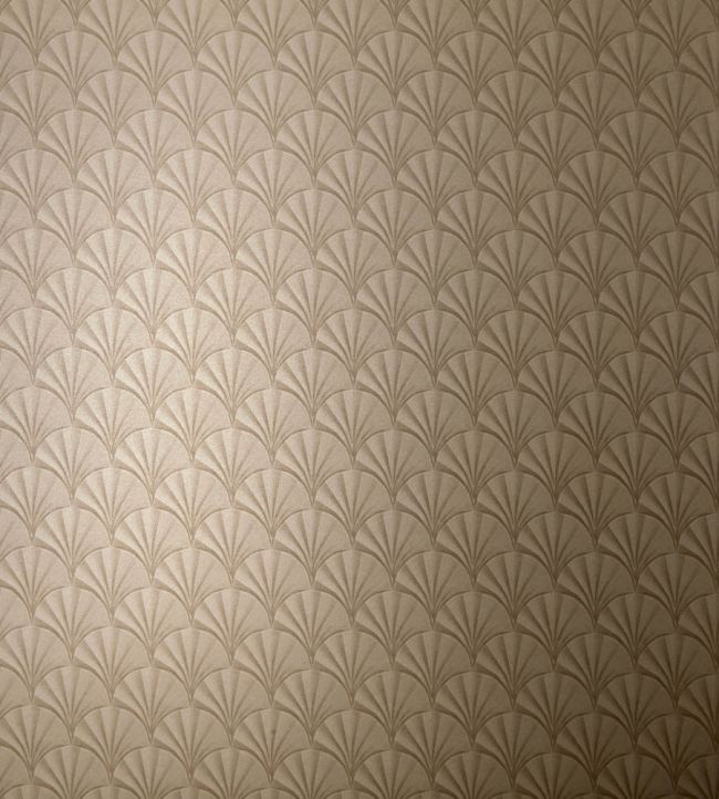 Elodie Foil Wallpaper by 1838 Wallcoverings Burnished