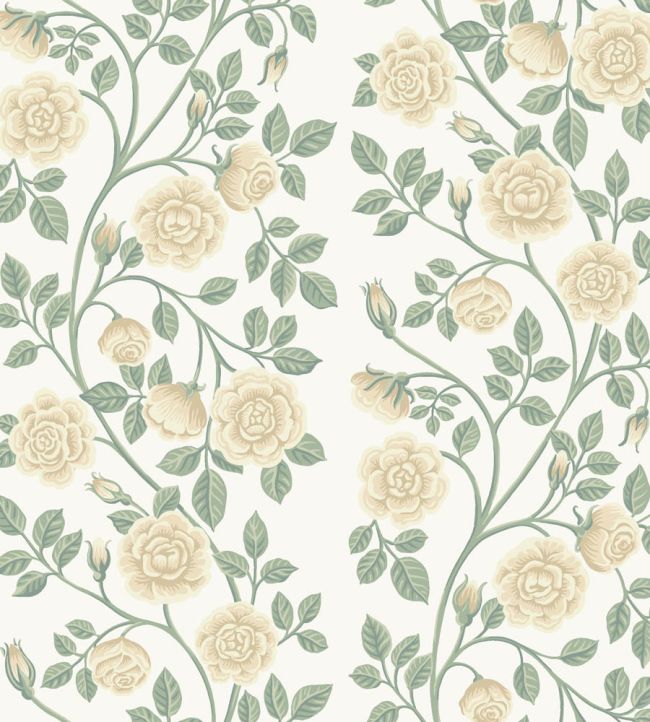 Elsa Wallpaper by Borastapeter Yellow