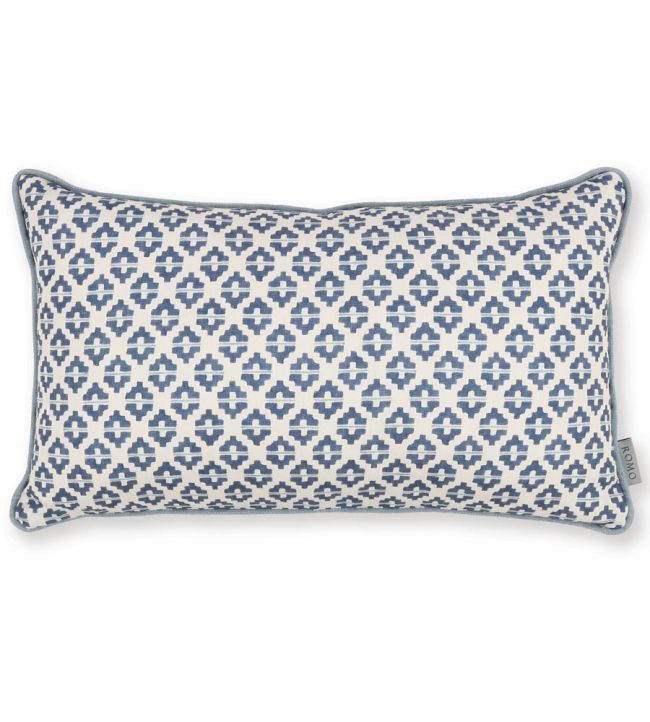 Elska Cushion 30 x 50cm by Romo Buxton Blue