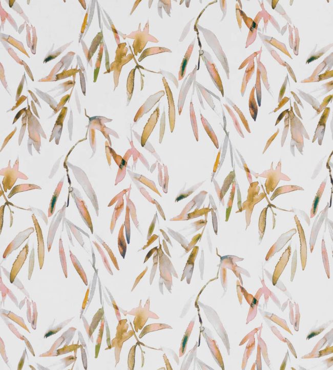 Elvey Velvet Fabric by Romo Blush