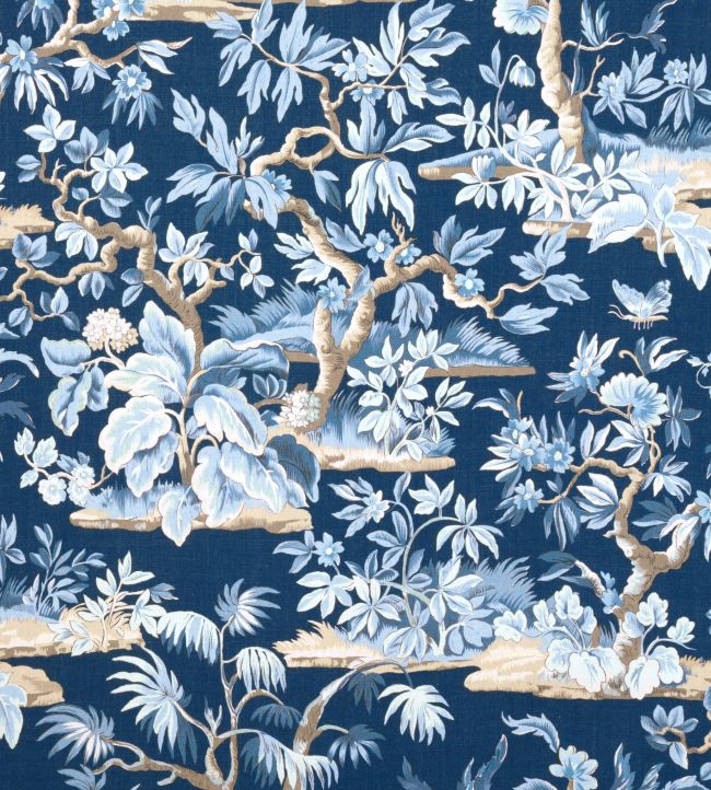 Elwood Fabric by Anna French Navy