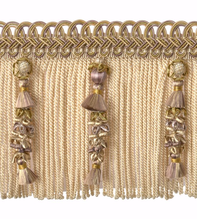 Embellished Bullion Fringe 130mm Trimming by Houles Grege Bertin
