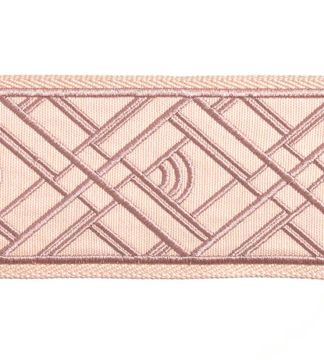 Cross Embroidered Braid 75mm Trimming by Houles Daisy