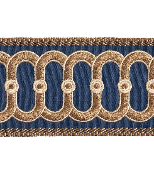 Embroidered Braid 75mm Trimming by Houles Normandie