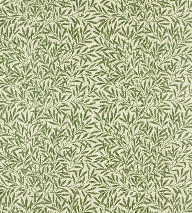Emery's Willow Fabric by Morris & Co Leaf Green