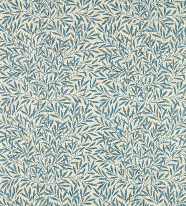 Emery's Willow Fabric by Morris & Co Woad Blue