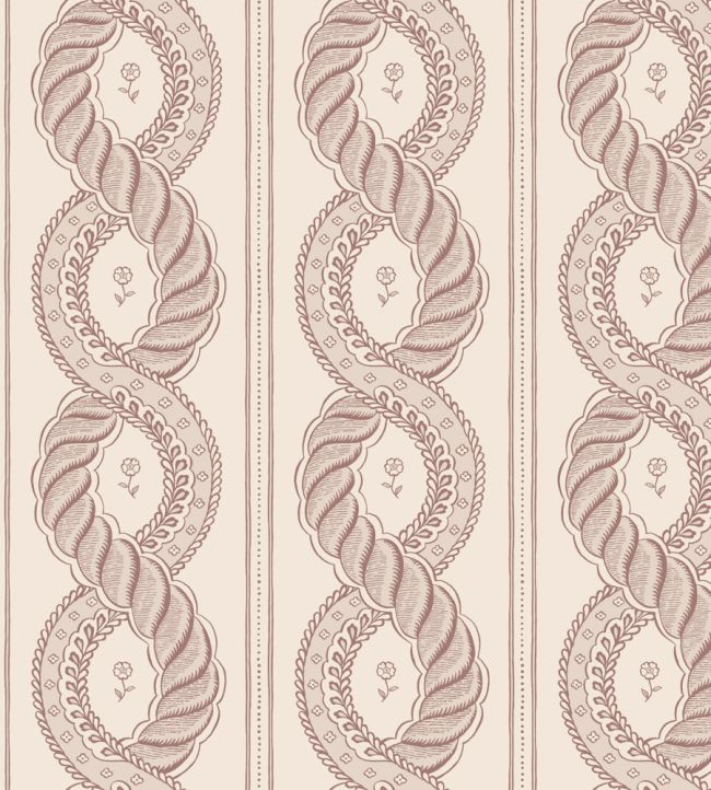 Emilion Wallpaper by Sandberg Burgundy