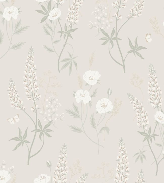 Emma Wallpaper by Sandberg Linen