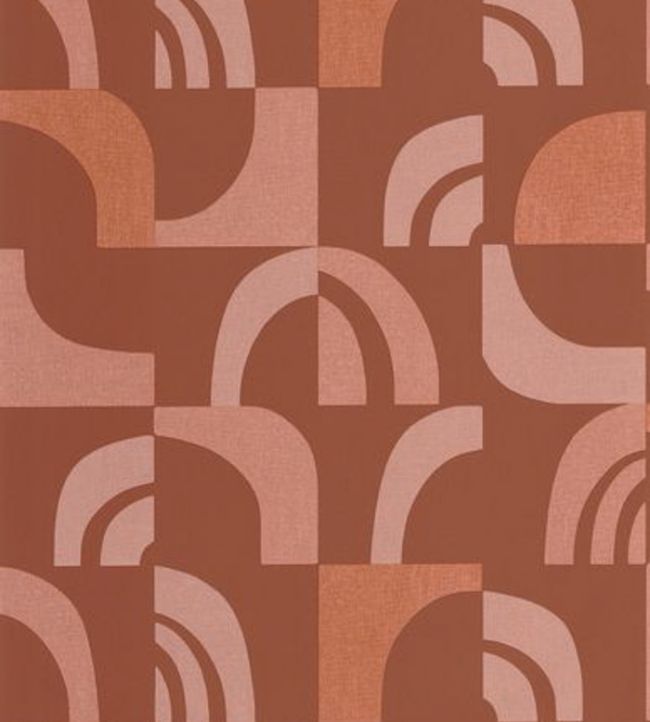 Empreinte Wallpaper by Caselio Terre De Sienne