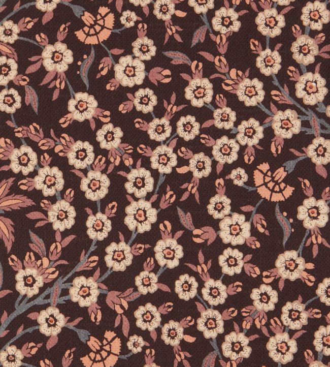 Empress Vine Fabric by Liberty Brinjal