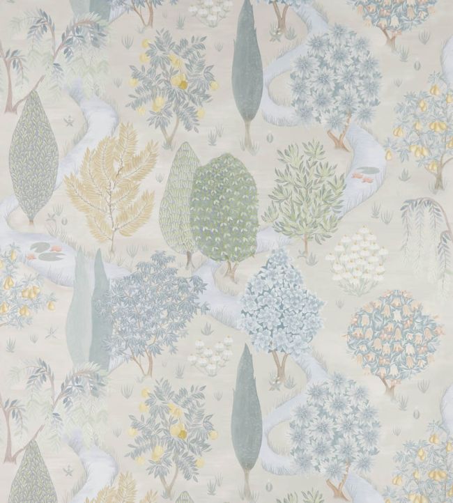 Enchanted Wood Wallpaper by Liberty Pewter