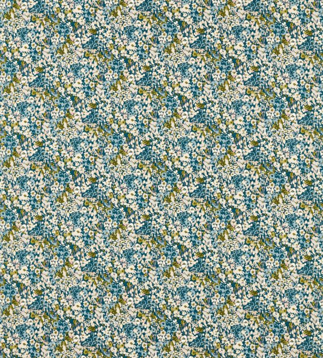 Ennerdale Fabric by Studio G Denim/Blush
