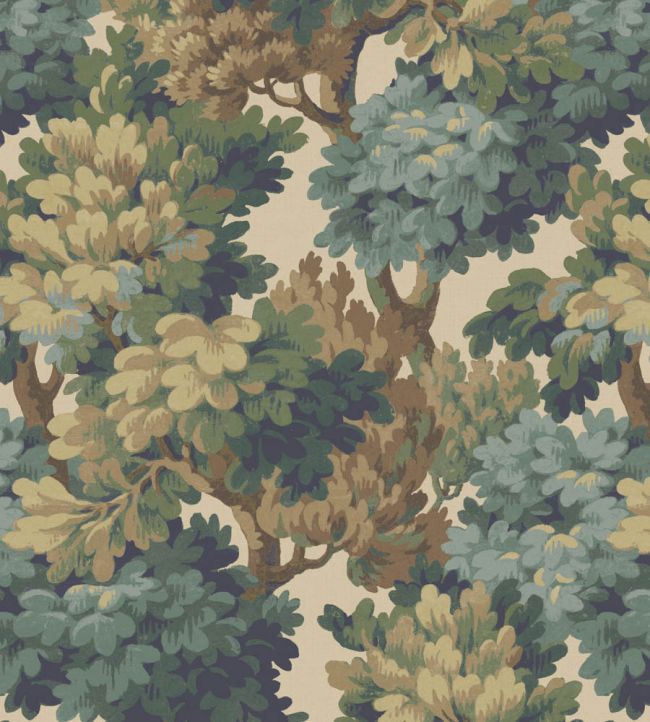 Ennerdale Wallpaper by Woodchip & Magnolia Forest Green