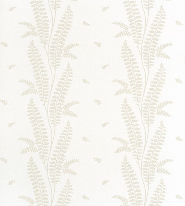 Ensbury Fern Wallpaper by Anna French Cream
