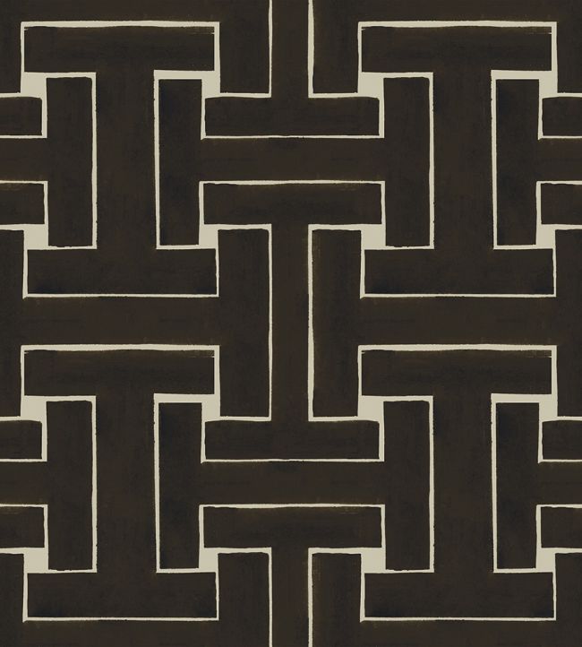 Ensemble Wallpaper by Tres Tintas Negro