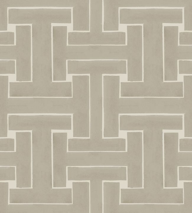 Ensemble Wallpaper by Tres Tintas Beige