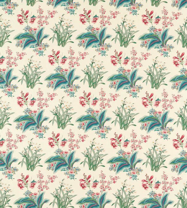 Enys Garden Fabric by Sanderson Blush Jade