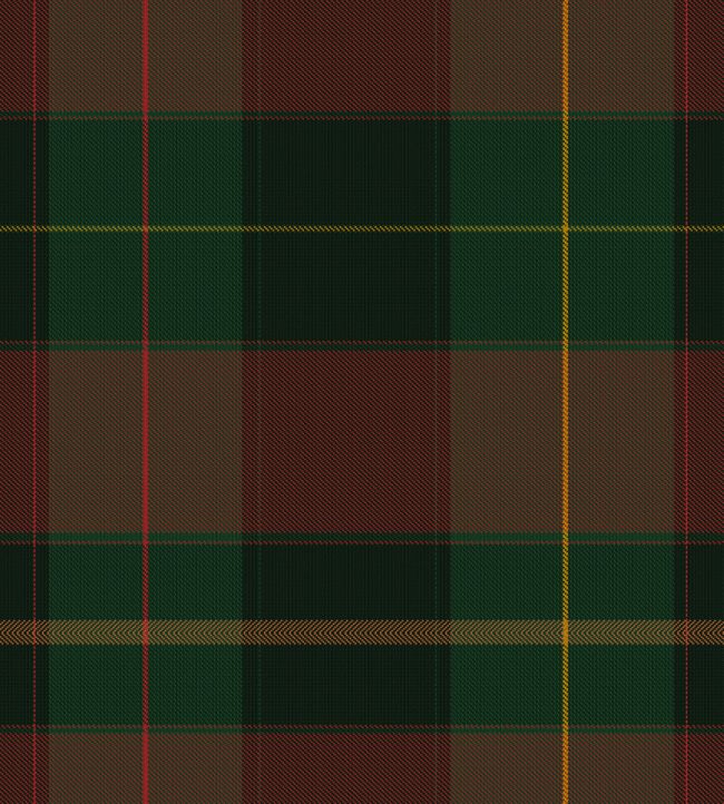 Equestrian Plaid Wallpaper by MINDTHEGAP Burgundy