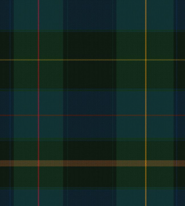 Equestrian Plaid Wallpaper by MINDTHEGAP Green