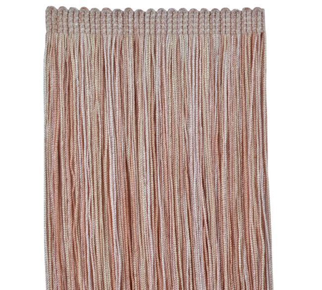 Era Chainette Fringe 200mm Trimming by Houles Blush