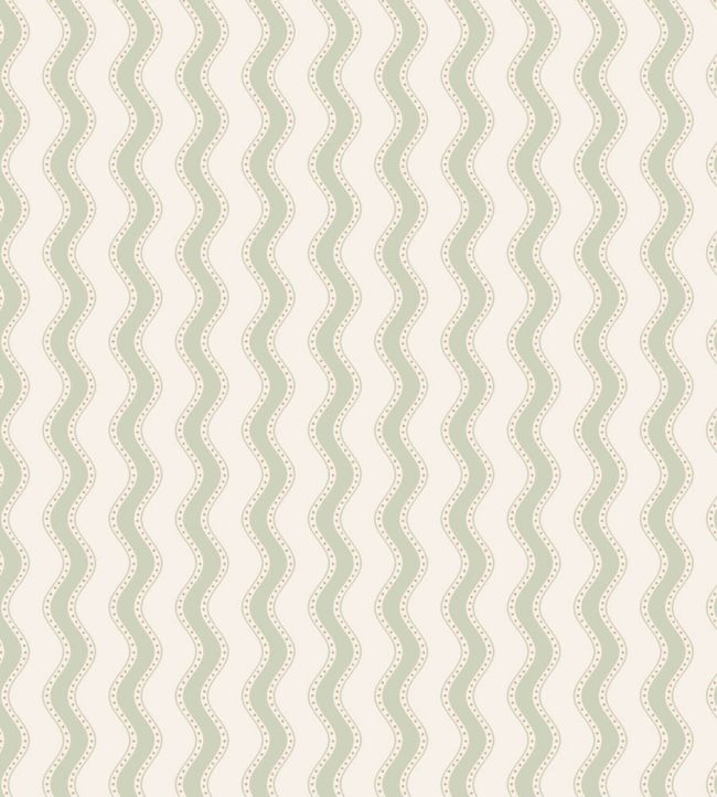 Erik Wallpaper by Sandberg Spring Green