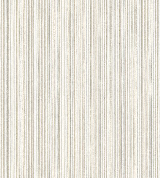 Ernie Stripe Fabric by Thibaut Oatmeal