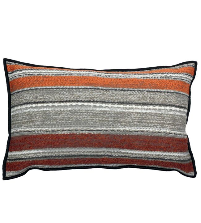 Espanto Cushion 30 x 50cm by Maison Casamance Orange Terracotta
